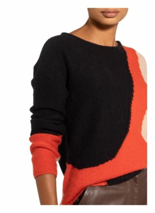 SEM PER LEI Pullover Damen, Schwarz