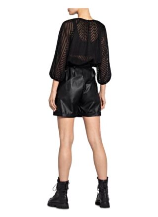 SET Blusenshirt Damen, Schwarz