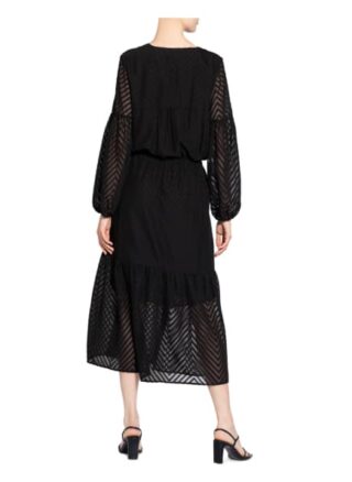 SET Hängerkleid Damen, Schwarz