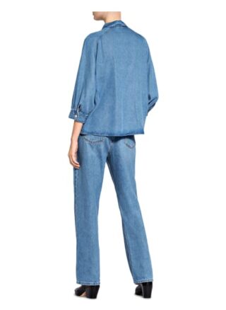 SET Hemdbluse Damen, Blau