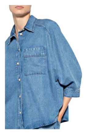 SET Hemdbluse Damen, Blau