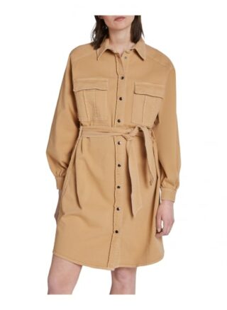SET Hemdblusenkleid Damen, Beige