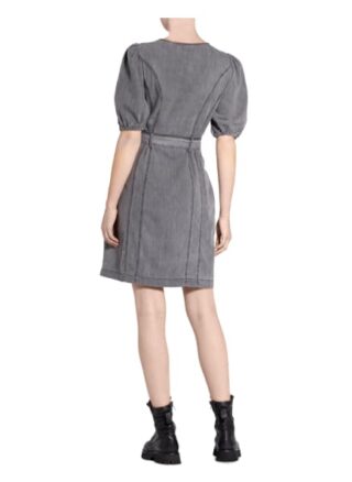 SET Jeanskleid Damen, Grau