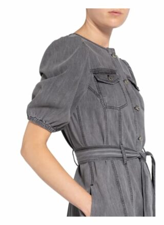 SET Jeanskleid Damen, Grau