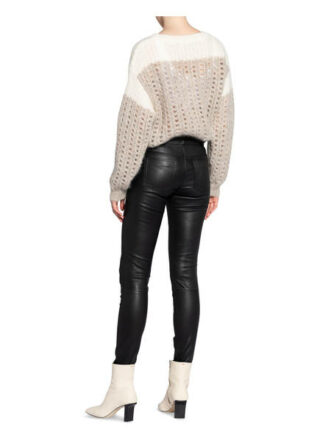 SET Lederhose Damen, Schwarz
