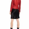 SET Lederjacke Damen, Rot