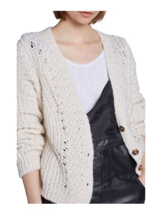SET Strickjacke Damen, Weiß