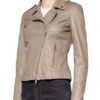 SET Tyler Lederjacke Damen, Beige