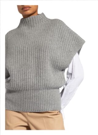 SLY 010 Abigail Cashmere-Pullunder Damen, Grau