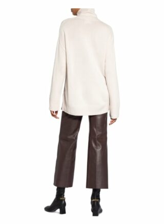 SLY 010 Judy Oversized-Rollkragenpullover Damen, Weiß