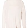 SLY 010 Judy Oversized-Rollkragenpullover Damen, Weiß