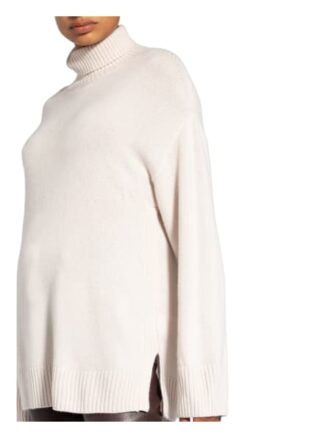 SLY 010 Judy Oversized-Rollkragenpullover Damen, Weiß