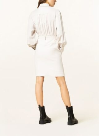 SLY 010 Juna Hemdblusenkleid Damen, Weiß