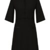 SLY 010 Linn Kleid in A-Linie Damen, Schwarz