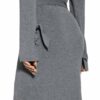 SLY 010 Zoey Strickkleid Damen, Beige