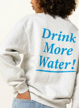 SPORTY & RICH Sweatshirt Damen, Grau