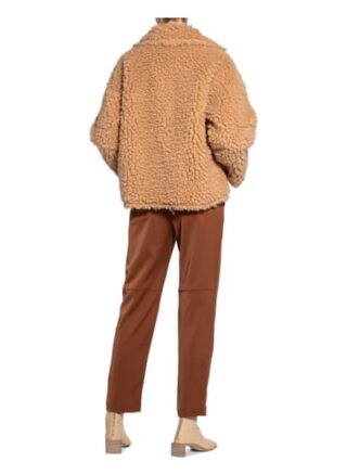 STAND STUDIO Sherry Kunstfelljacke Damen, Braun