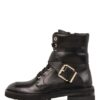 STEFFEN SCHRAUT 33 Chain Road Schnürstiefeletten Damen, Schwarz