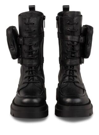 STEFFEN SCHRAUT 72 Morrisson Ave Plateau-Schnürboots Damen, Schwarz