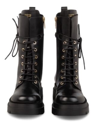 STEFFEN SCHRAUT 73 Morrisson Ave Biker Boots Damen, Schwarz