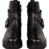 STEFFEN SCHRAUT Boots 24 Zip Street Biker Boots Damen, Schwarz