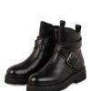 STEFFEN SCHRAUT Boots 24 Zip Street Biker Boots Damen, Schwarz