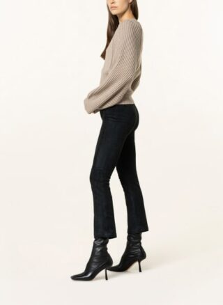 STOULS Jp Twenty 7/8-Lederhose Damen, Grau