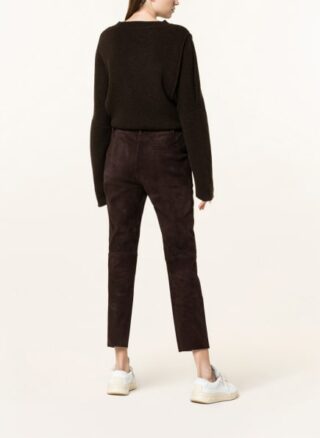 STOULS Valentine 7/8-Lederhose Damen, Braun