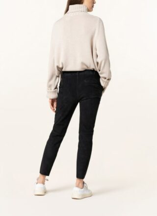 STOULS Valentine 7/8-Lederhose Damen, Grau