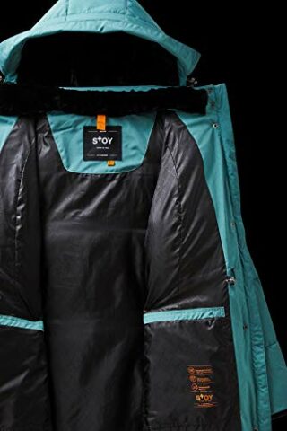 STOY Quilted Steppmantel Damen, Blau