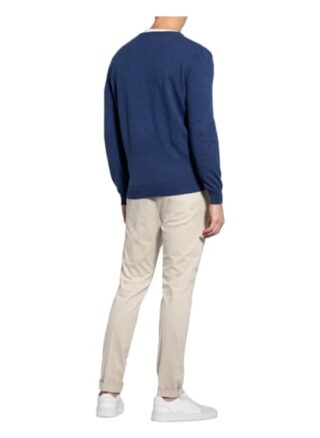 STROKESMAN'S Cashmere-Pullover Herren, Blau