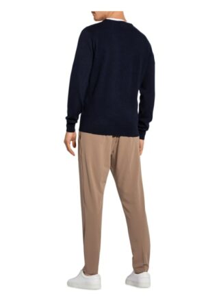 STROKESMAN'S Cashmere-Pullover Herren, Blau