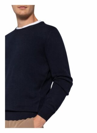 STROKESMAN'S Cashmere-Pullover Herren, Blau