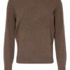 STROKESMAN'S Cashmere-Pullover Herren, Braun