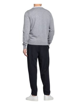 STROKESMAN'S Cashmere-Pullover Herren, Grau