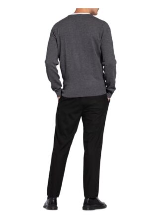 STROKESMAN'S Cashmere-Pullover Herren, Grau