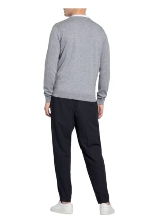 STROKESMAN'S Cashmere-Pullover Herren, Grau