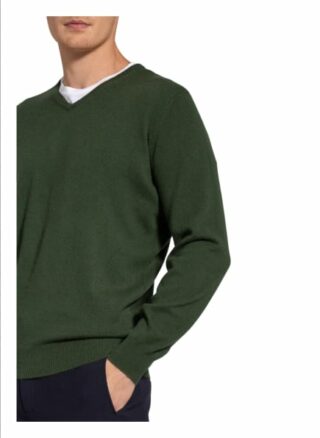 STROKESMAN'S Cashmere-Pullover Herren, Grün