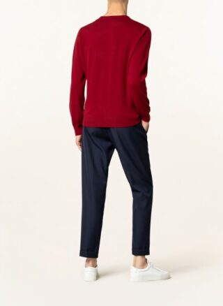 STROKESMAN'S Cashmere-Pullover Herren, Rot