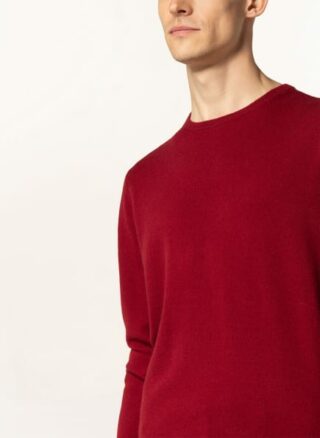 STROKESMAN'S Cashmere-Pullover Herren, Rot