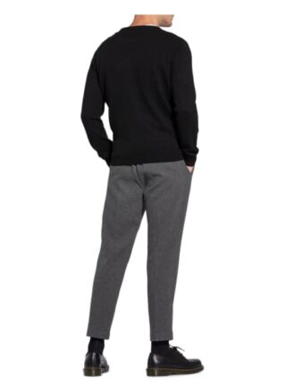 STROKESMAN'S Cashmere-Pullover Herren, Schwarz