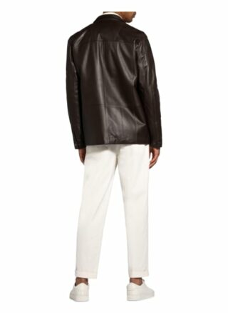 STROKESMAN'S Lederjacke Herren, Braun