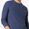 STROKESMAN'S Piqué-Pullover Herren, Blau