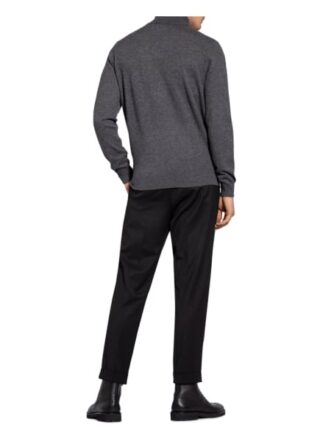 STROKESMAN'S Rollkragenpullover Herren, Grau