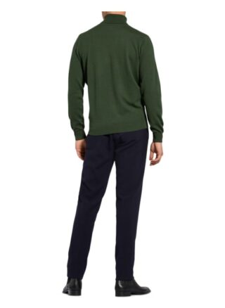 STROKESMAN'S Rollkragenpullover Herren, Grün
