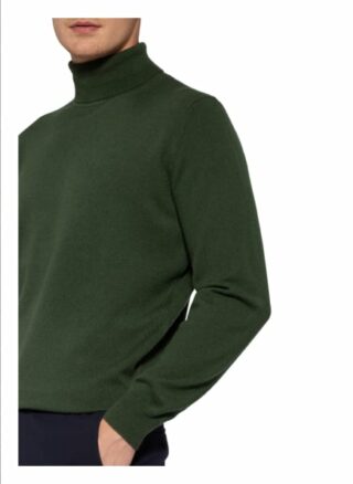 STROKESMAN'S Rollkragenpullover Herren, Grün