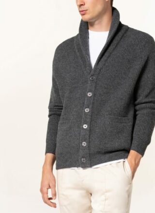 STROKESMAN'S Strickjacke Herren, Grau