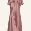 SWING Satinkleid Damen, Blau