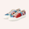 Salvatore Ferragamo Rebel Print Sneaker Damen, Rot