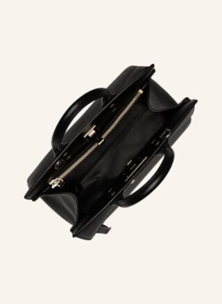 Salvatore Ferragamo Studio mit Pouch Handtasche Damen, Schwarz